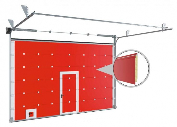 Фото «Секционные ворота EI 60 №8» в Наро-Фоминску