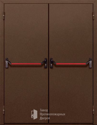 Фото двери «Двупольная глухая с антипаникой №18» в Наро-Фоминску