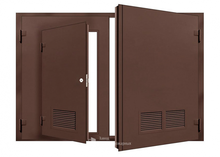 Фото «Ворота с калиткой и ветиляцией №4» в Наро-Фоминску