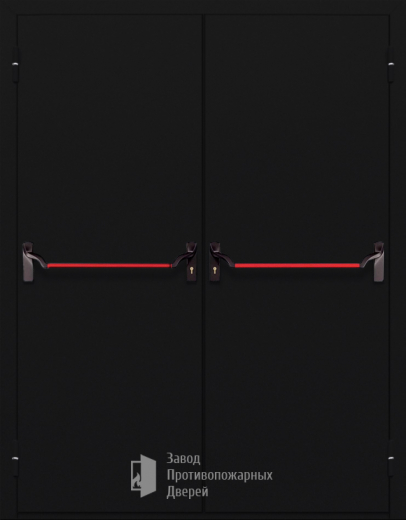 Фото двери «Двупольная глухая с антипаникой №14» в Наро-Фоминску