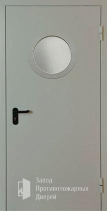 Фото двери «Однопольная с круглым стеклом EI-30» в Наро-Фоминску