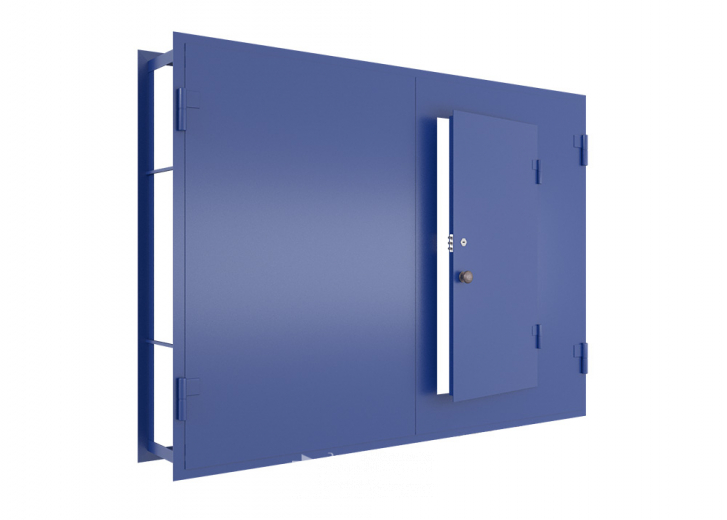 Фото «Противопожарные распашные ворота №6» в Наро-Фоминску