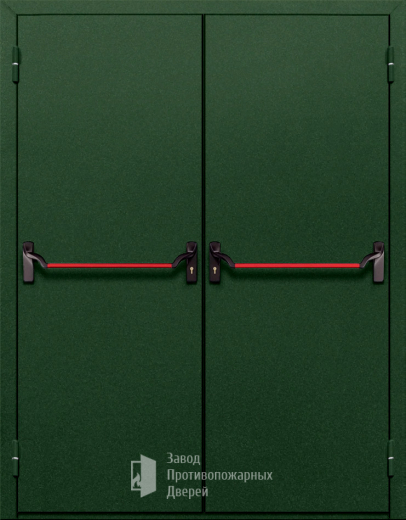 Фото двери «Двупольная глухая с антипаникой №19» в Наро-Фоминску