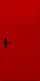 Фото двери «Однопольная глухая (красная)» в Наро-Фоминску